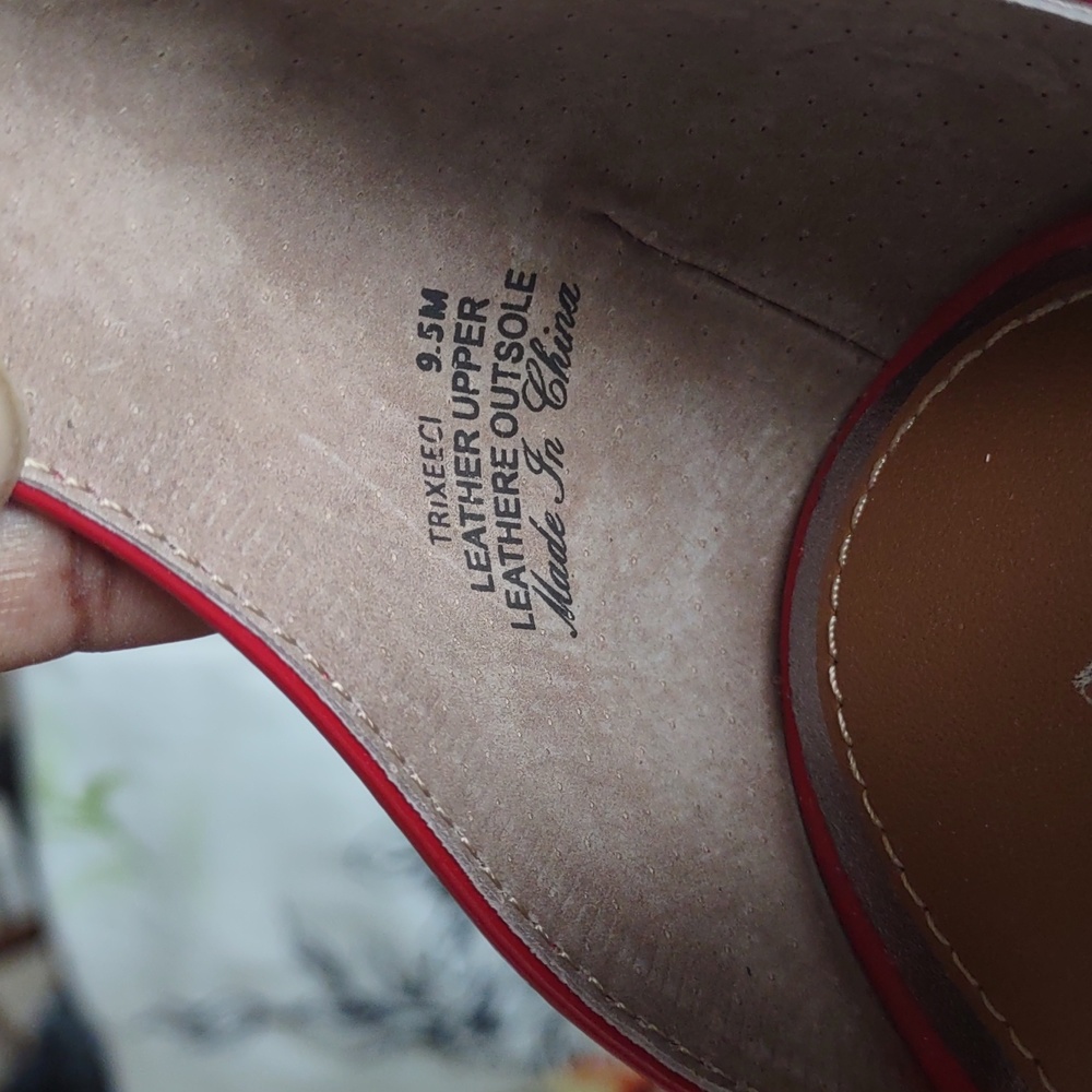 DONALD J PLINER ESPEDRILLE WEDGE SANDALS *🍅RED/NWOB - Picture 13 of 17